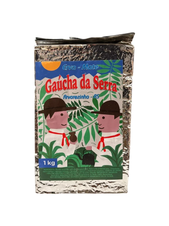Erva mate Gaucha de Serra Chimarrao 1kg Vacuum