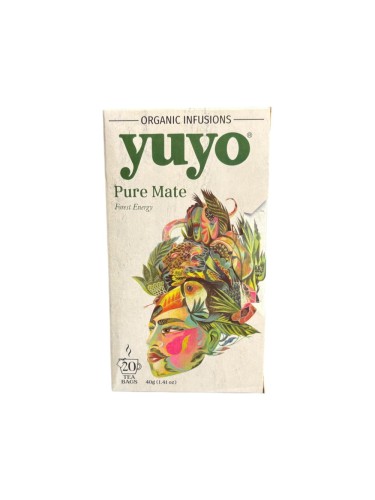 Yerba mate Yuyo Pure Organic Mate Cocido (saszetki) 20x2g