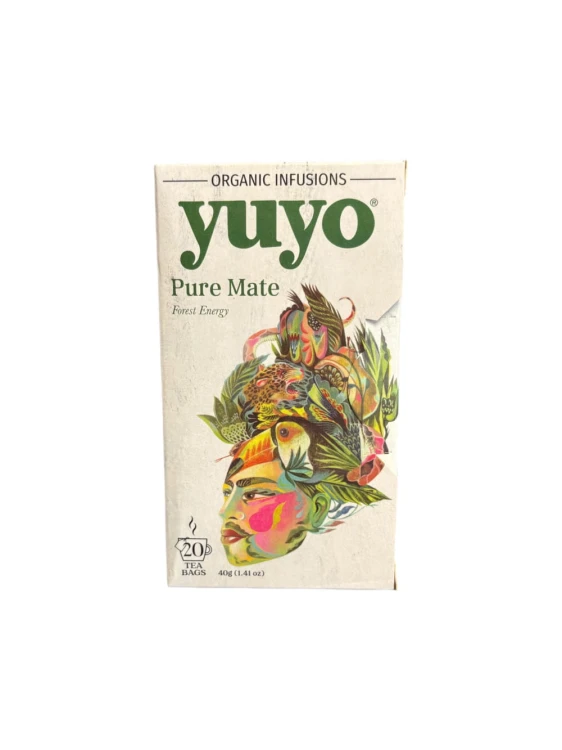 Yerba mate Yuyo Pure Organic Mate Cocido (saszetki) 20x2g