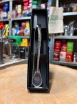 Bombilla Bortonaggio Cuchara Pequena 1000 (Mil) Furos 19 cm - w pudełku ze szczoteczką