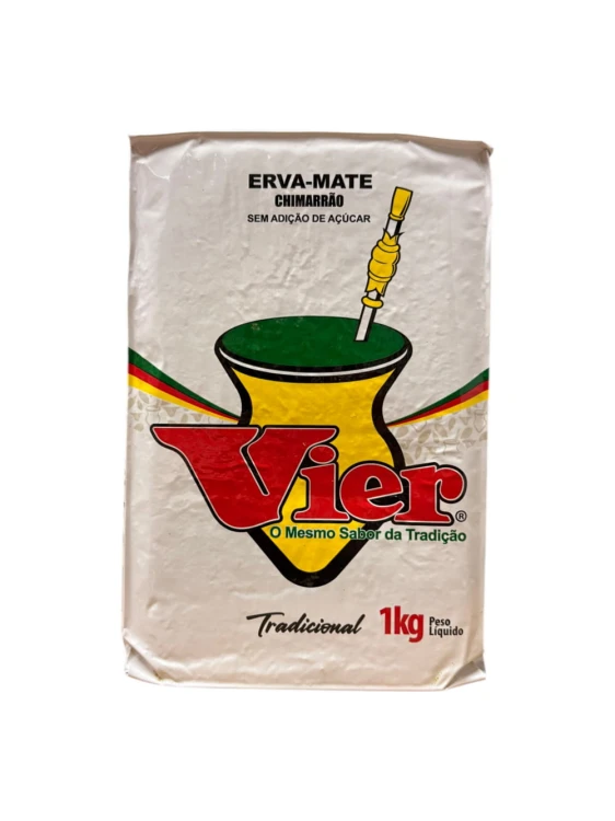 Erva mate Vier Tradicional Chimarrao 1000g Vacuum