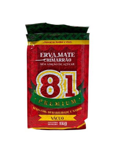 Erva mate "81" Chimarrao Premium 1000g Vacuum