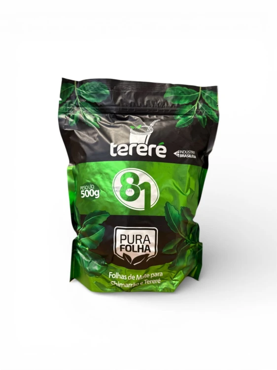 Yerba mate "81" Terere Pura Folha 500g Doypack
