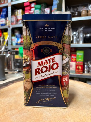 Yerba Mate Rojo Tradicional 500g w puszce