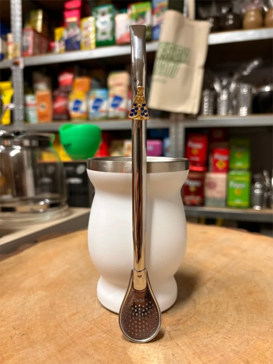 Bombilla Bortonaggio SAP701 Cuchara 21 cm - wzór Aprecida