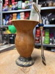 Bombilla (bomba) Oro "Piedra" Bortonaggio 1000 (Mil) Furos INOX ze szczoteczką 23 cm - kolor niebieski mix - widok z boku