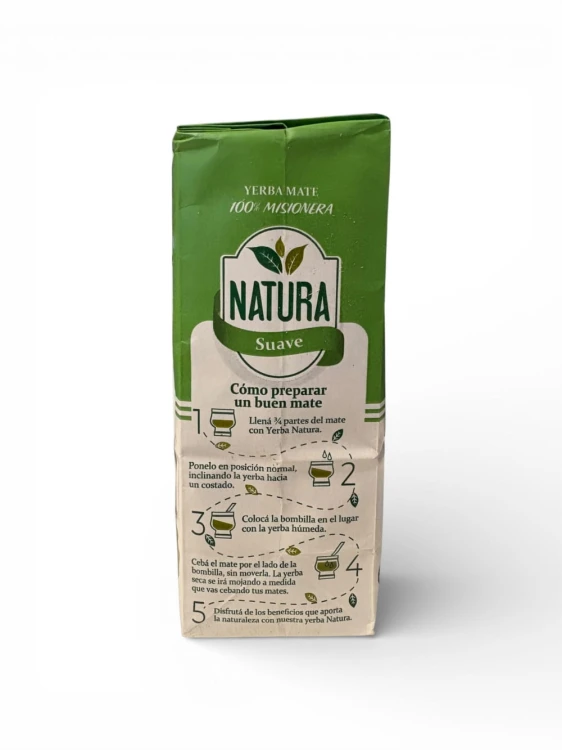 Yerba Mate Natura Tradicional Suave 250g - sposób przygotowania zalecany przez producenta