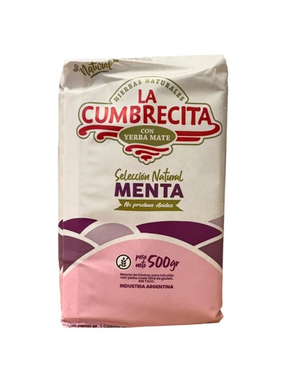Yerba mate La Cumbrecita con Menta (z miętą) 500g