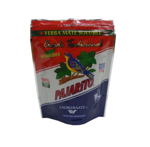 Yerba Mate Pajarito Instant Tradicional 75g