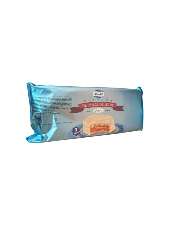 Alfajores Mardel Chocolate Blanco - opakowanie 3x50g