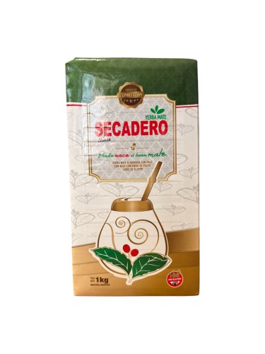 Yerba Mate Secadero Tradicional Barbacua 1000g