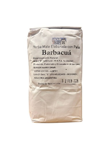 Yerba mate Barbacua 500g