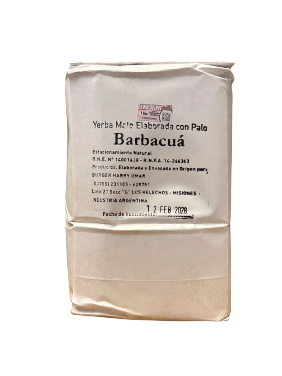 Yerba mate Barbacua 1000g