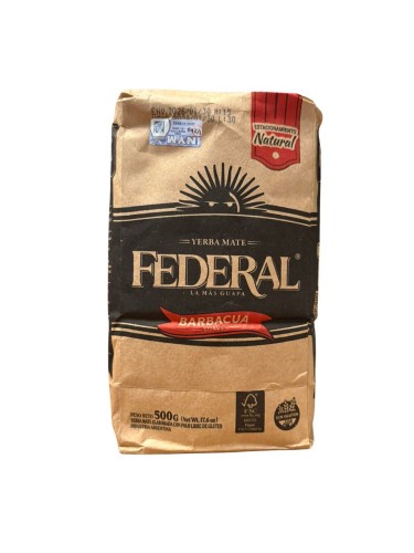 Yerba mate Federal Barbacua Agroecologica 500g