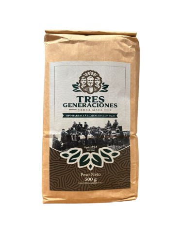 Yerba mate Tres Generaciones Tradicional 500g