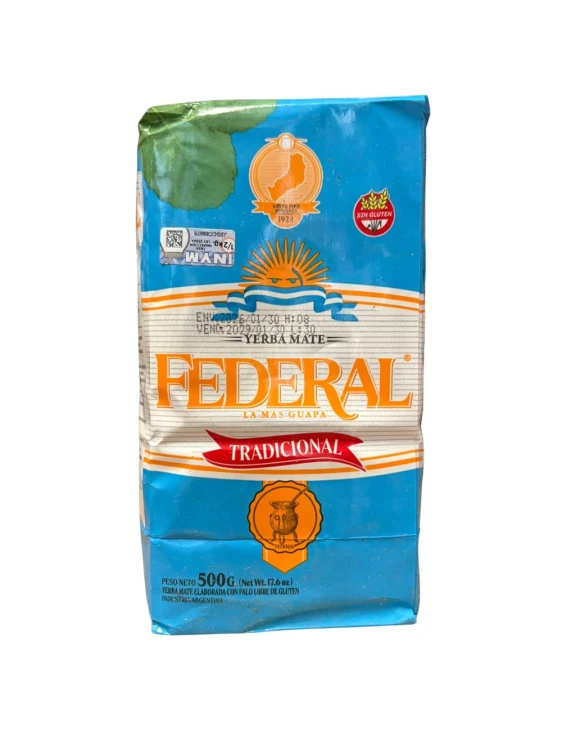 Yerba mate Federal Tradicional 500g