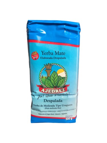 Yerba Mate Ajedrez Despalada 500g