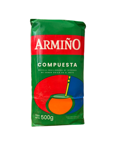 Yerba mate Armino Compuesta con hierbas 500g