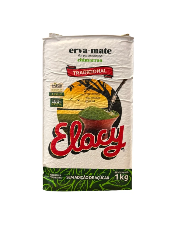 Erva mate Elacy Tradicional Chimarrao 1000g Vacuum
