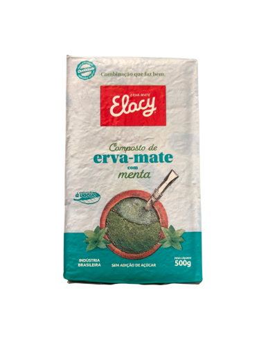 Erva mate Elacy Composto com menta Chimarrao 500g Vacuum