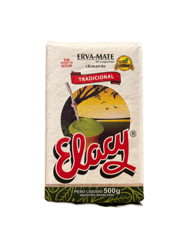 Erva mate Elacy Tradicional Chimarrao 500g Vacuum