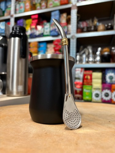 Bombilla ze stali nierdzewnej La Fueguina 18,5 cm INOX