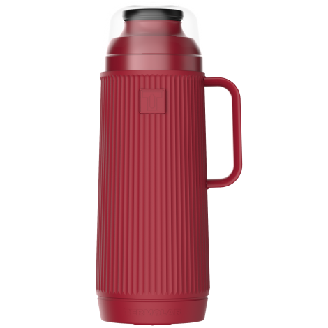Termos szklany Termolar Mundial 1l Rojo (czerwony)