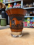 Tykwa (cuia) zdobiona "Casa" 225 ml - widok z innej perspektywy
