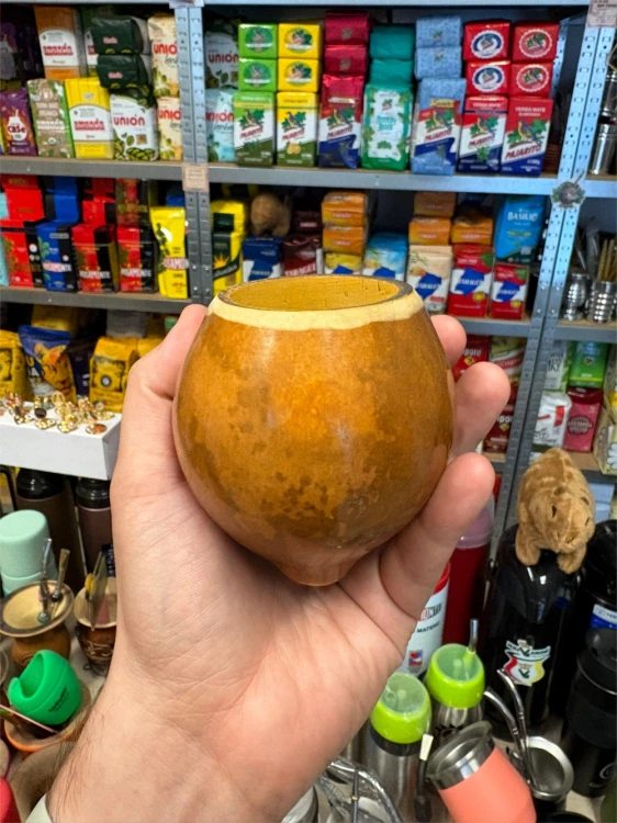 Tykwa (porongo) Coquinho Liso 175-240 ml - widok z innej perspektywy