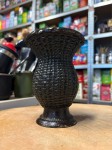 Tykwa (cuia) w obiciu Trancada czarne 200 ml