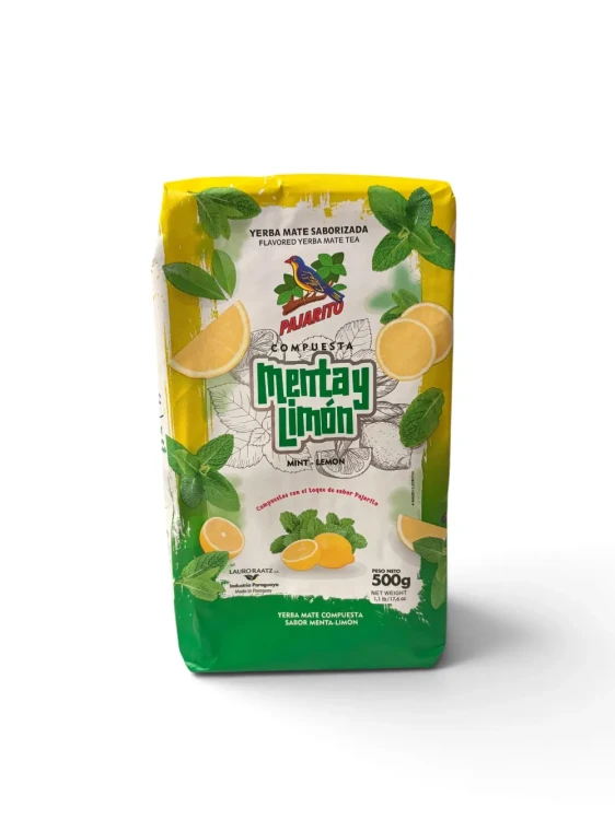 Yerba Mate Pajarito Menta Limon 500 g - opakowanie 2026