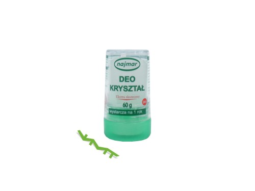 Deo kryształ 60g naturalny dezodorant