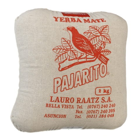 Yerba Mate Pajarito Elaborada 2kg w lnianym worku