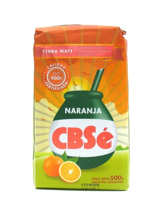 Yerba Mate CBSe Naranja 500g - stare opakowanie