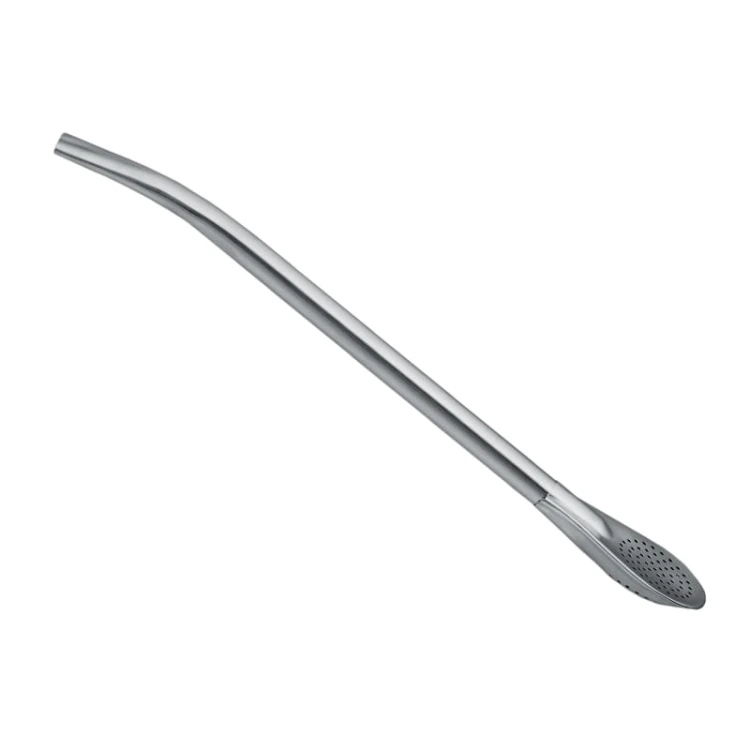 Bombilla nierdzewna Alvaro smukła 19cm