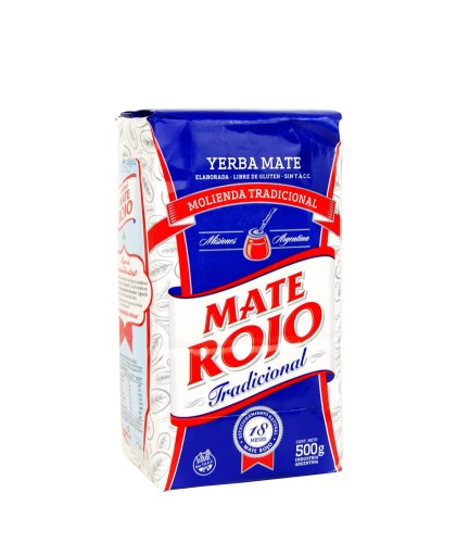 Yerba Mate Rojo Tradicional 500g