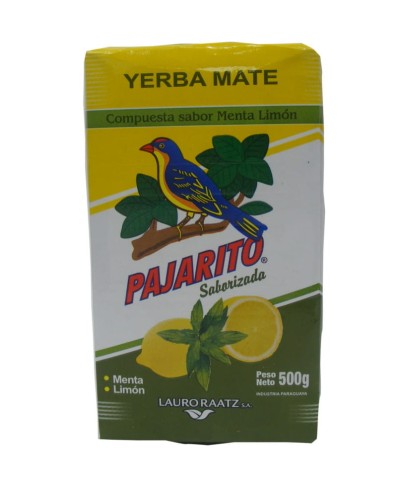 Yerba Mate Pajarito Menta Limon 500g