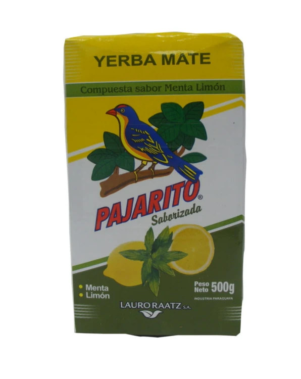 Yerba Mate Pajarito Menta Limon 500g